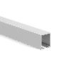 GUIA ALUMINIO NATURAL SENSUS 80 2M 3862 LARGO 3M ACABADO BLANCO MATE (CAJA 50)