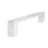 MANILLON ZAMAK H43 C210  L228 ACABADO CROMO SATINADO, NEGRO, BLANCO, ANTRACITA, LATON MATE ACABADO CROMO CEPILLAD