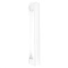 MANILLON ZAMAK H43 C210  L228 ACABADO CROMO SATINADO, NEGRO, BLANCO, ANTRACITA, LATON MATE ACABADO BLANCO