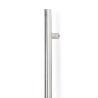 MANILLÓN INOX MODELO LAND NEGRO / EFECTO INOX - TUBULAR RECTO PARA PUERTAS DE PASO Y ENTRADA ACABADO EFECTO INOX DI