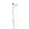 MANILLÓN INOX MODELO VALDO ACABADO NEGRO / EFECTO INOX - TUBULAR RECTO DE 900 Y 1200 MM PARA PUERTAS DE ENTRADA O P