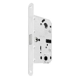 PICAPORTE MAGNÉTICO WAVE ENTRADA 50 PUERTA BATIENTE DE BAÑO ACABADO CROMO CEPILLAD