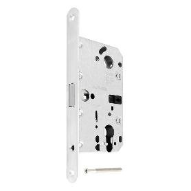 CERRADURA MAGNÉTICA MODELO WAVE ENTRADA 50 PUERTA BATIENTE ACABADO CROMO CEPILLAD