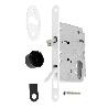 PICAPORTE MAGNÉTICO WAVE E50 PUERTA CORREDERA - CROMO SATINADO, NEGRO MATE O BLANCO MATE ACABADO BLANCO MATE