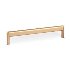 TIRADOR ZAMAK MODELO BEAM C160/320 LATON CAVA/NEGRO MATE DIST. AGUJERO DIST. 160MM. ACABADO LATÓN CAVA