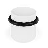 **TOPE DE PUERTA EN ZAMAK MODELO LUV 36×35 MM EN NIQUEL CEPILLADO, LATÓN CAVA, BLANCO MATE O NEGRO MATE - DISEÑO CO