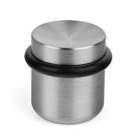 **TOPE DE PUERTA EN ZAMAK MODELO LUV 36×35 MM EN NIQUEL CEPILLADO, LATÓN CAVA, BLANCO MATE O NEGRO MATE - DISEÑO CO