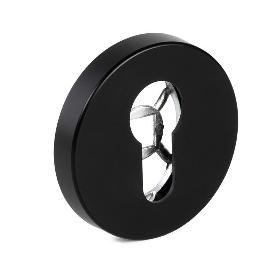 BOCALLAVE ZAMAK YALE Z Ø54 NIQUEL CEPILLADO, NEGRO MATE, ORO CEPILLADO ACABADO NEGRO MATE