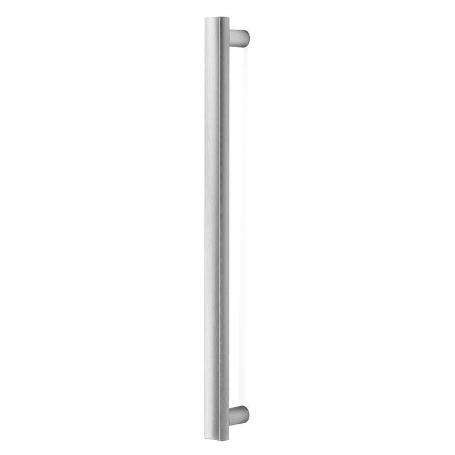 MANILLON MOON C384 L424 INOX LOOK, NEGRO CEPILLADO LATON CAVA ACABADO EFECTO INOX