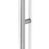 MANILLON MOON C1056/528 L1096 INOX, LATON, NEGRO CEPILLADO ACABADO EFECTO INOX