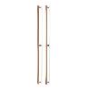 MANILLON MOON DOBLE C1056/528 L1096 INOX, LATON, NEGRO CEPILLADO ACABADO LATÓN CAVA