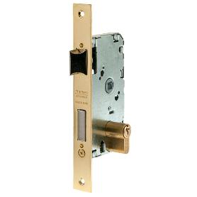 CERRADURA DE EMBUTIR TESA 2010-P CON CILINDRO EUROPERFIL - PARA PUERTAS DE MADERA