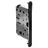 PICAPORTE MAGNÉTICO SPINOFF BASIC CROMO SATINADO, ORO SATINADO, BLANCO, NEGRO ACABADO NEGRO