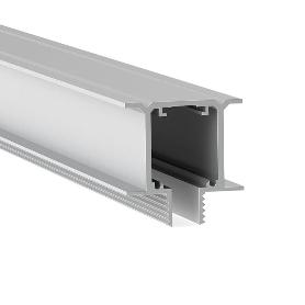 GUIA ALUMINIO ANODIZADO LITE+ 100 2/3M 1572 LARGO 2M