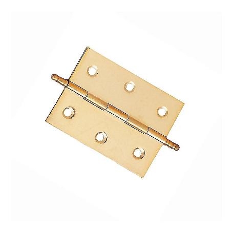 BISAGRA FIJA 40X35MM REMATE LATONADA CAJA 24