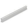 TIRADOR ALUMINIO YOKONO ACABADO PLATA MATE DISTANCIA 128