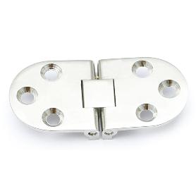 BISAGRA LATON NIQUEL 65/80 CON FRENO ACABADO NIQUEL ACABADO NÍQUEL LARGO 80