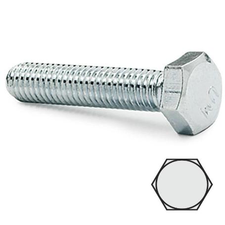 TORNILLO CABEZA HEXAGONAL DIN 933  ZI LARGO 55MM METRICA M-6