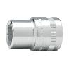 LLAVE VASO CUADRADILLO 3/4 BOCA BIHEXAGONAL SERIE CORTA METRICA M-28