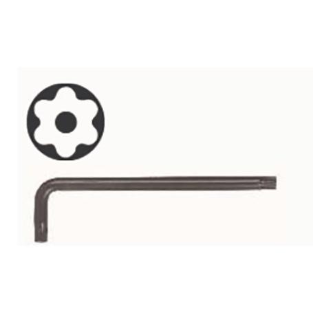 LLAVE ACODADA TORX SEGURIDAD SERIE LARGA MED.TORX T-20