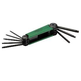 NAVAJA LLAVE TORX 8-P (T9-T40) T9,710,T15,T20,T25,T27,T30,T40