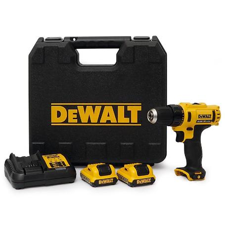 ATORNILLADOR DEWALT 12V DCD710D2 2 BATERIAS