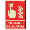 SEÑAL 7005 PLAST.297X210PUL.ALARMA LUM PULSADOR DE ALARMA