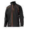 CHAQUETA SOFT SHELL CARRY BICOLOR VARIOS COLORES TALLA S-XXL TALLA M ROPA BICOLOR NEGRO NARANJA