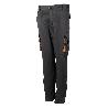 PANTALON STRETCH MULTIBOLSILLO BICOLOR TALLA EUROPEA TALLA 46 ROPA BICOLOR NEGRO NARANJA