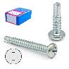 CAJA TORNILLO BROCA CABEZA ALOMADA DIN 7504-N CINCADO LARG.R/CHAPA 19MM Ø ROSCA CHAPA 4.2MM