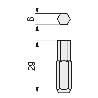 CAJA 5 PUNTAS 1/4 TORSION TY SW6-29 RJ
