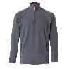 JERSEY POLAR VERMAN CUELLO CREMALLERA VARIOS COLORES TALLA S-XXL TALLA XL COLOR ROPA GRIS POSCURO