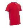 CAMISETA ALGODON CUELLO REDONDO VARIOS COLORES TALLA S-XXL TALLA L COLOR ROPA COLOR ROJO