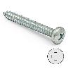 TORNILLO ROSCA METAL DIN 7981 ZINCADO LARG.R/CHAPA 13MM Ø ROSCA CHAPA 3.5MM (CAJA 1000)