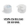 SOPORTE CAZOLETA LUNA BLANCO (500U)