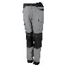 PANTALON BICOLOR CANVAS STRETCH CON BOLSILLOS FLOTANTES VARIOS COLORES TALLA S-XXL TALLA S ROPA BICOLOR GRIS NEGRO