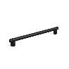 TIRADOR ZAMAK MODELO ASTORIA ACABADO NEGRO MATE DIST. AGUJERO DIST. 256MM.