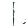 TORNILLO PÉRGOLA CON ARANDELA TORX ACABADO ZINCADO LARGO 300MM