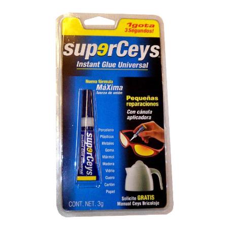 ADHESIVO INSTANTANEO SUPERCEYS 3GR