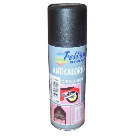 PINTURA SPRAY 200ML ANTICALORICA NEGRA-F-1040 02115649