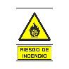 SEÑAL 319 PLAST.345X245RIESGO INCENDIO