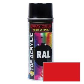 SPRAY ACRILICO RJ/TRAFIC RAL-3020 400ML ROJO TRAFICO