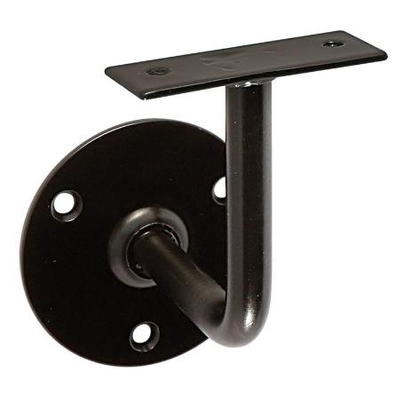 SOPORTE PASAMANOS RUSTICO D65 NEGRO