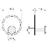 PERCHA ECCENTRIC PX334 Ø75 INOXIDABLE