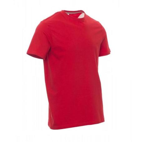 CAMISETA ALGODON CUELLO REDONDO VARIOS COLORES TALLA S-XXL TALLA M COLOR ROPA COLOR ROJO