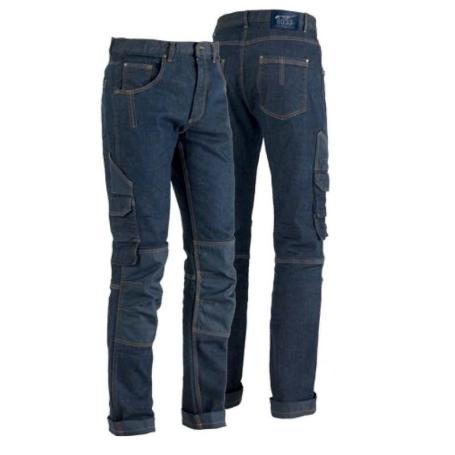 PANTALON ISSA STRETCH JEANS MINER REFORZADO TALLA S-XXL TALLA XL