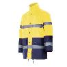 PARKA ALTA VISIBILIDAD BICOLOR MARINO/AMARILLO FLUOR TALLA S-XXL TALLA M ALTA VISIBILID AMRILLO MARINO