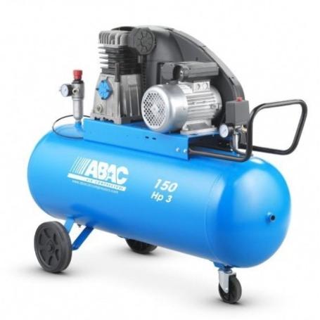 COMPRESOR ABAC PRO A39B 3CV 150L 220V USO PROFESIONAL 2 PISTONES CABEZAL A39