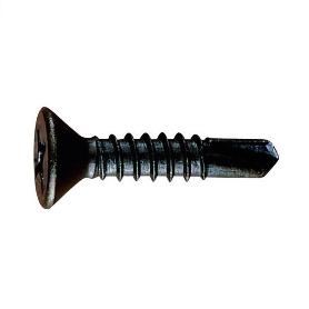 TORNILLO BROCA CABEZA PLANA 7504-P 3,5-19 NEGRO LARG.R/CHAPA 19MM Ø ROSCA CHAPA 3.5MM (CAJA 100)