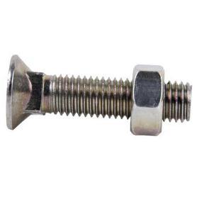 TORNILLO ROSCA METAL ARADO 8.8 DIN 608/9 LARGO 40MM METRICA M-10